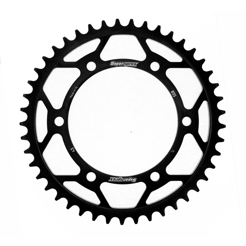Rear sprocket SUPERSPROX black 45T, 520