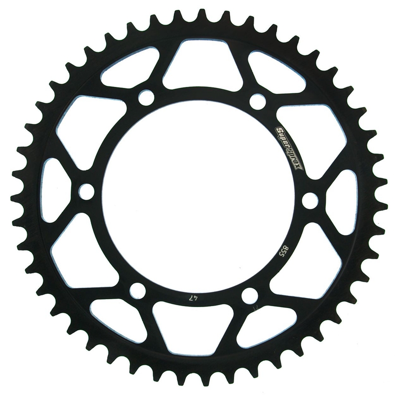 Rear sprocket SUPERSPROX black 47T, 520
