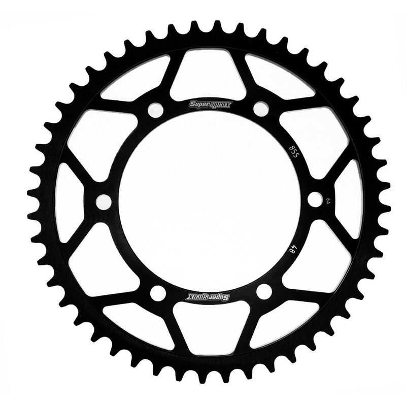Rear sprocket SUPERSPROX black 48T, 520