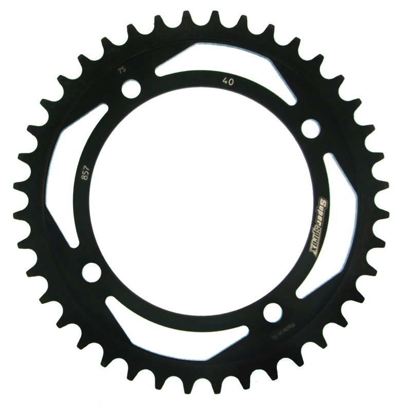 Rear sprocket SUPERSPROX black 40T, 520