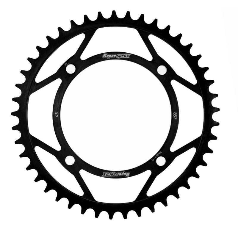Rear sprocket SUPERSPROX black 45T, 520