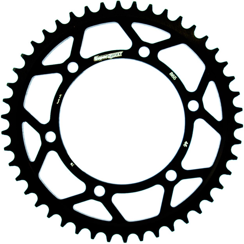Rear sprocket SUPERSPROX black 46T, 530
