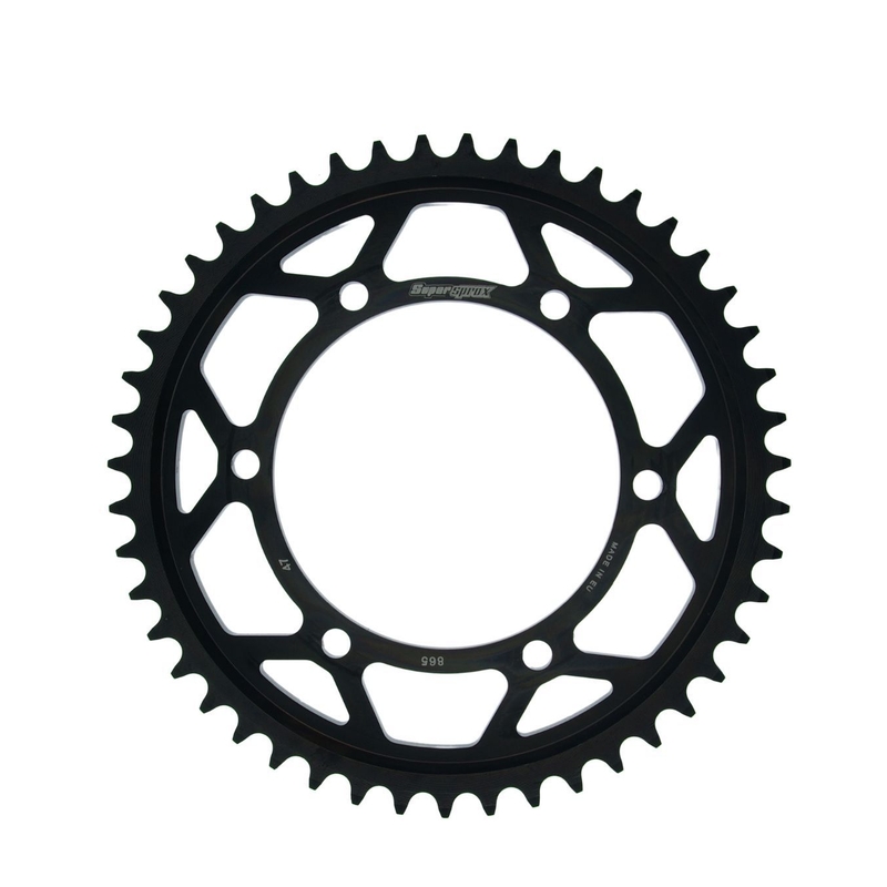 Rear sprocket SUPERSPROX black 47T, 530