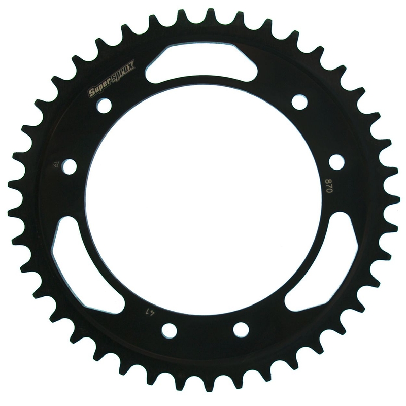 Rear sprocket SUPERSPROX black 41T, 525
