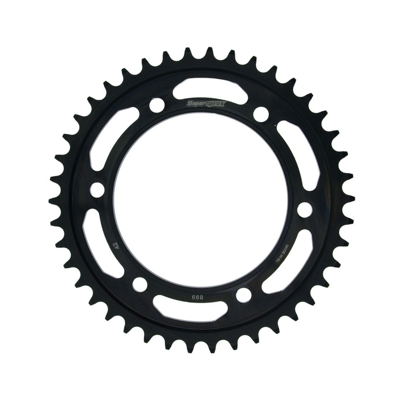 Rear sprocket SUPERSPROX black 42T, 525