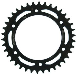 Rear sprocket SUPERSPROX RFE-990:38-BLK black 38T, 520