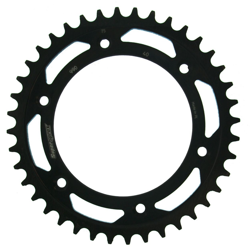 Rear sprocket SUPERSPROX black 40T, 520