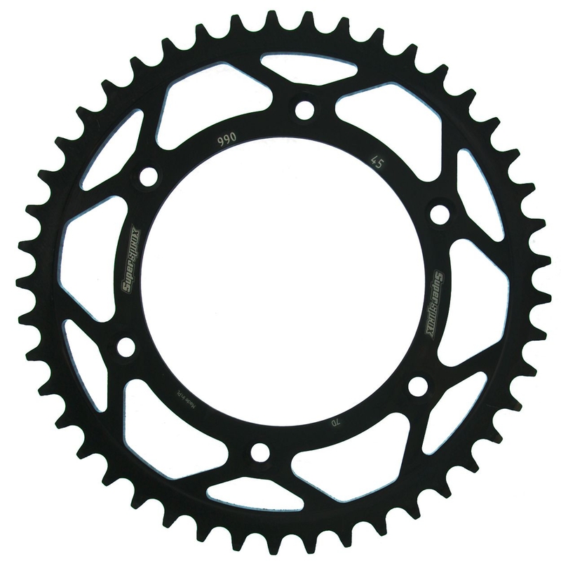 Rear sprocket SUPERSPROX black 45T, 520