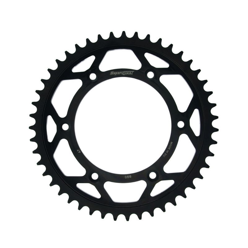Rear sprocket SUPERSPROX black 47T, 520