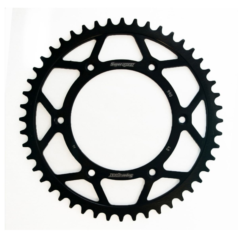 Rear sprocket SUPERSPROX black 48T, 520