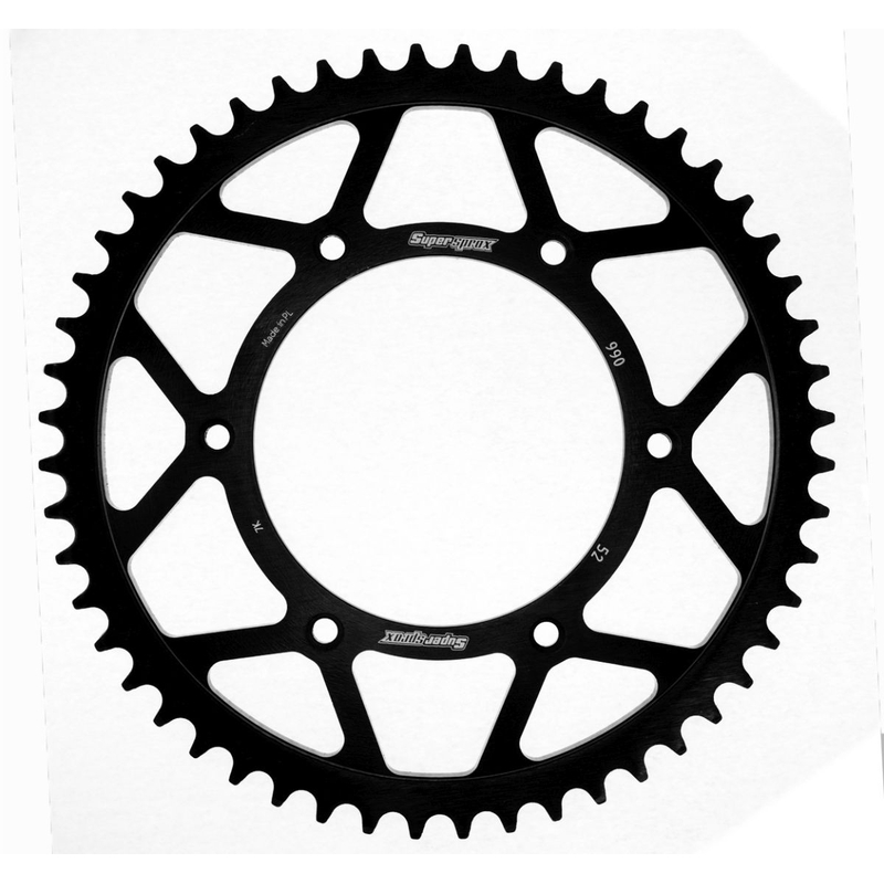 Rear sprocket SUPERSPROX black 52T, 520