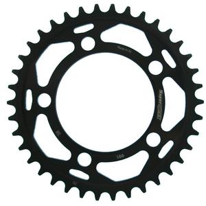 Rear sprocket SUPERSPROX RFE-991:38-BLK black 38T, 525