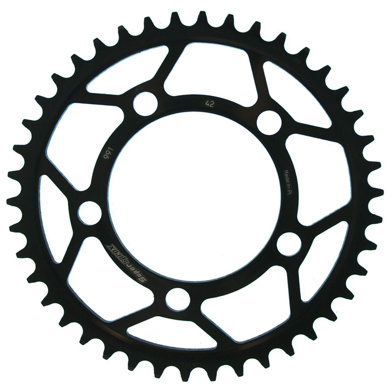 Rear sprocket SUPERSPROX black 42T, 525