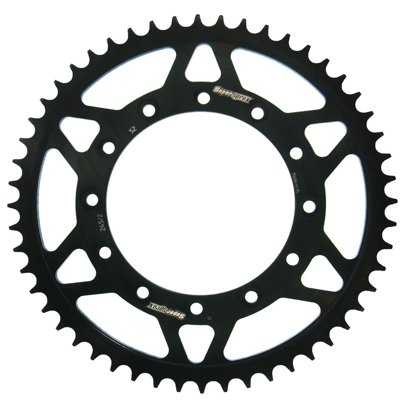 Rear sprocket SUPERSPROX black 52T, 520