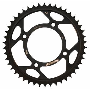 Rear sprocket SUPERSPROX RFE-1204:46-BLK black 46T, 428