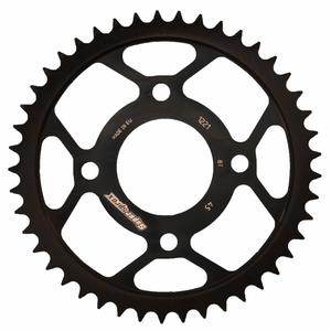 Rear sprocket SUPERSPROX RFE-1221:45-BLK black 45T, 428