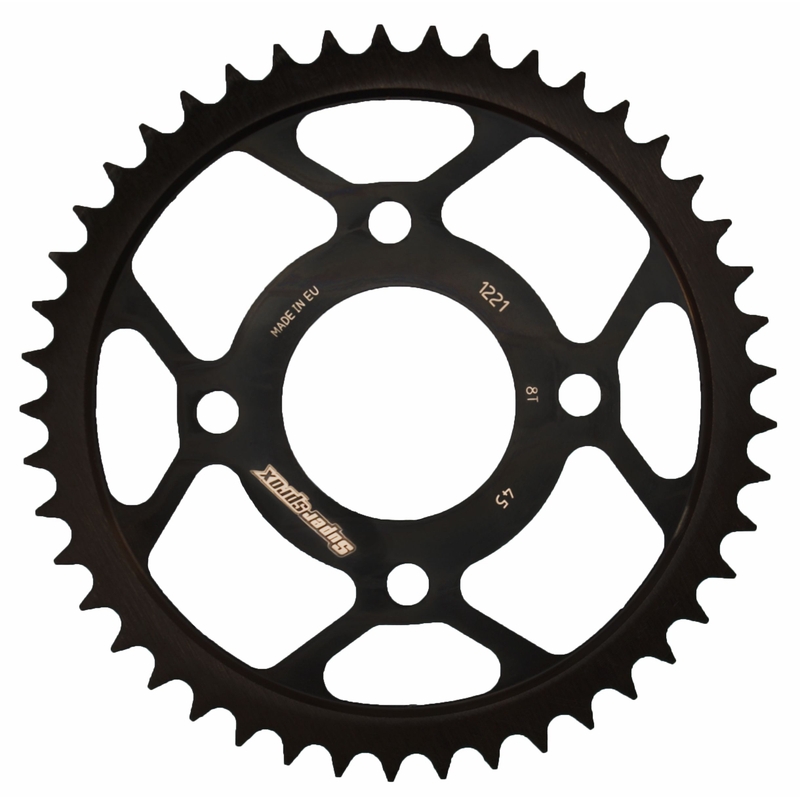 Rear sprocket SUPERSPROX black 45T, 428