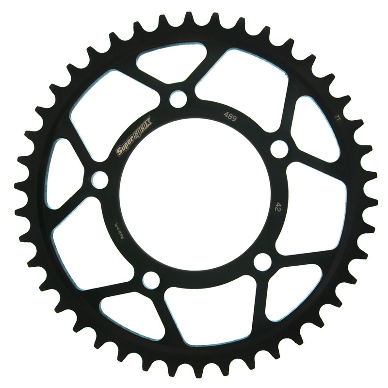 Rear sprocket SUPERSPROX black 42T, 530
