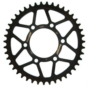 Rear sprocket SUPERSPROX RFE-1489:43-BLK black 43T, 525