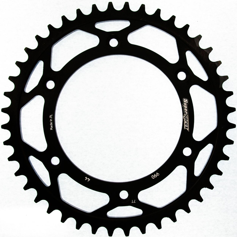 Rear sprocket SUPERSPROX black 44T, 520