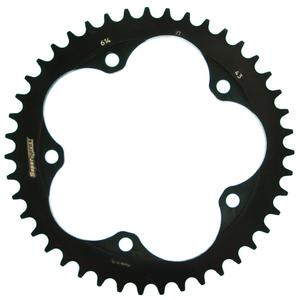 Rear sprocket SUPERSPROX RFE-614:43-BLK black 43T, 525