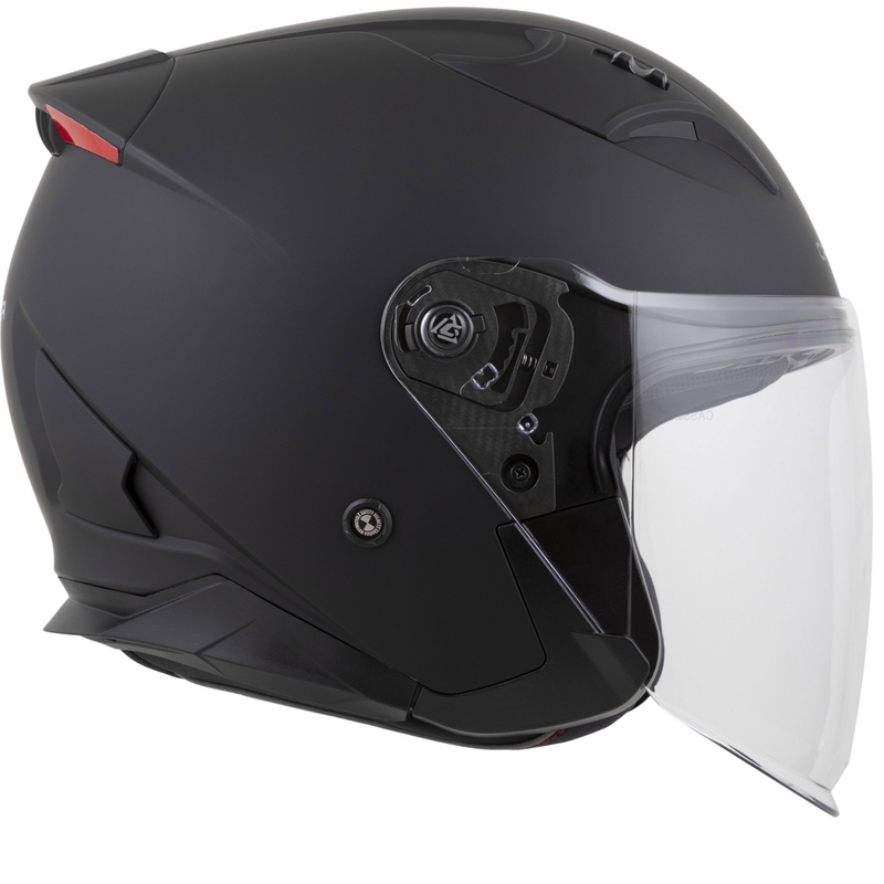 Kask motocyklowy Cassida Reflex 2.0 Solid Open Face, matowy, czarno-ciemnoszary