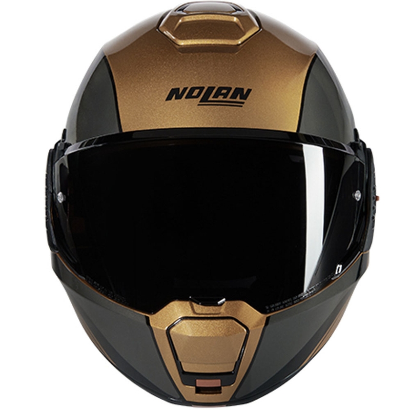 Kask motocyklowy typu flip-up Nolan N120-1 Verniciatura Speciale N-COM 342 piaskowo-czarny