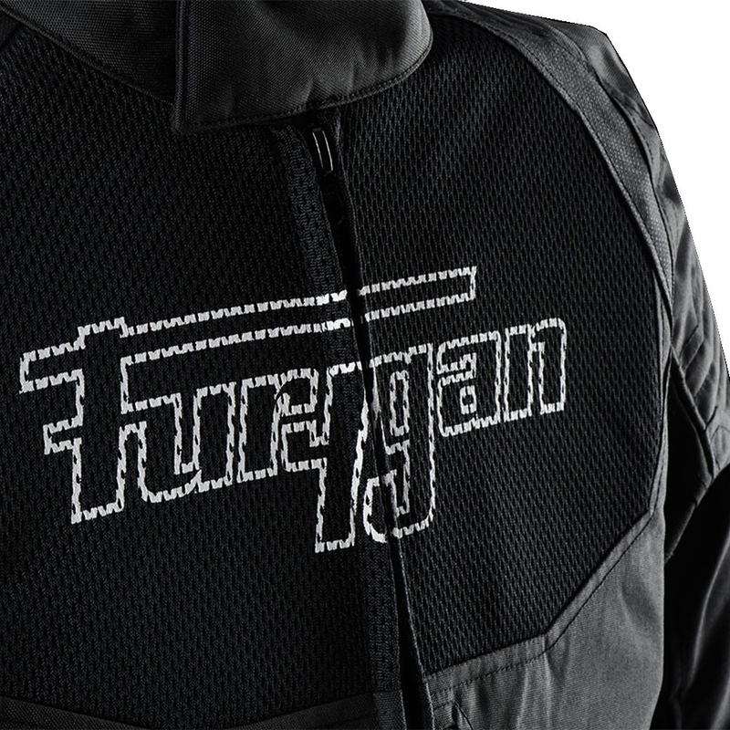 Kurtka motocyklowa Furygan WB08 Vented + czarno-biała