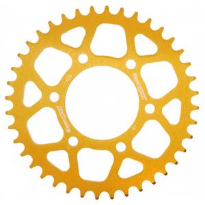 Rear ALU sprocket SUPERSPROX RAL-478:40-GLD gold 40T, 520