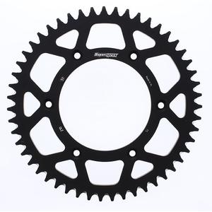 Rear ALU sprocket SUPERSPROX RAL-210:51-BLK black 51T, 520