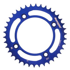 Rear ALU sprocket SUPERSPROX RAL-452:38-BLU blue 38T, 415