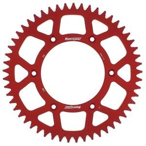 Rear ALU sprocket SUPERSPROX RAL-210:53-RED red 53T, 520