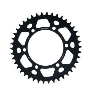 Rear ALU sprocket SUPERSPROX RAL-486:42-BLK black 42T, 520