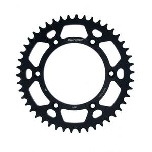 Rear ALU sprocket SUPERSPROX RAL-990:46-BLK black 46T, 520