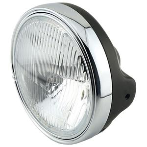 Reflektor Highsider Smart LTD 7 ze szkłem tłoczonym, błyszczący czarny