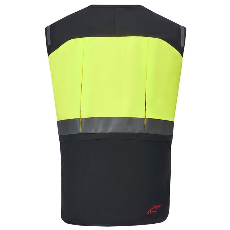 Kamizelka z poduszką powietrzną Alpinestars Tech-Air®3 V2 w kolorze żółto-czarnym fluorescencyjnym