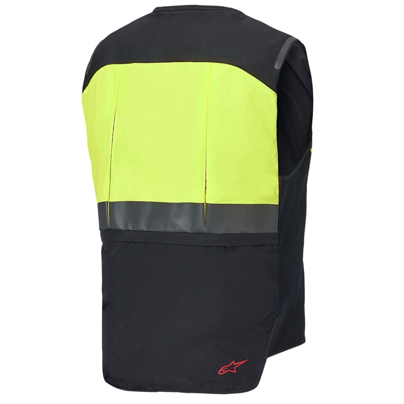 Kamizelka z poduszką powietrzną Alpinestars Tech-Air®3 V2 w kolorze żółto-czarnym fluorescencyjnym