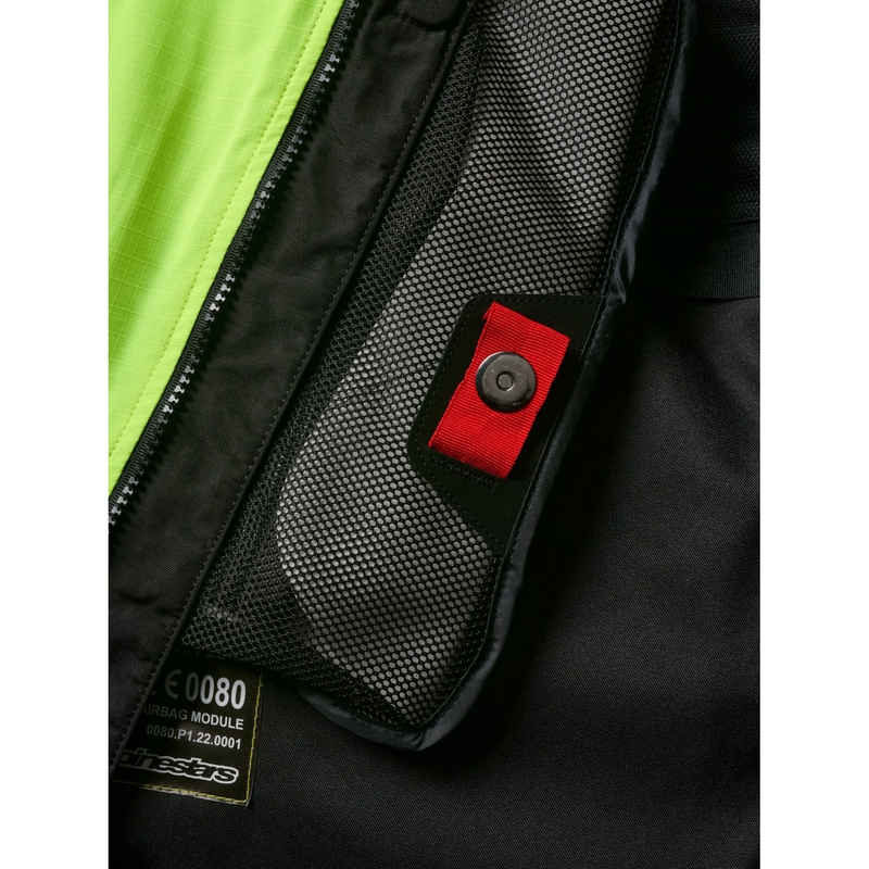 Kamizelka z poduszką powietrzną Alpinestars Tech-Air®3 V2 w kolorze żółto-czarnym fluorescencyjnym