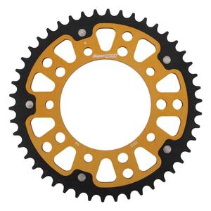 Rear sprocket SUPERSPROX STEALTH RST-1303:46-GLD gold 46T, 520