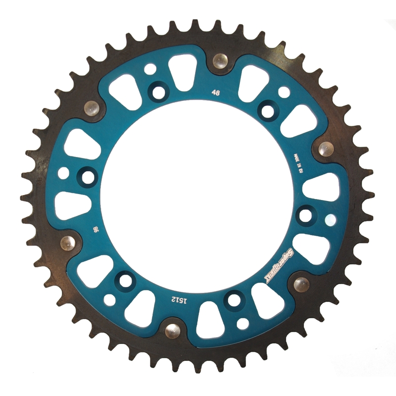 Rear sprocket SUPERSPROX STEALTH blue 48T, 520