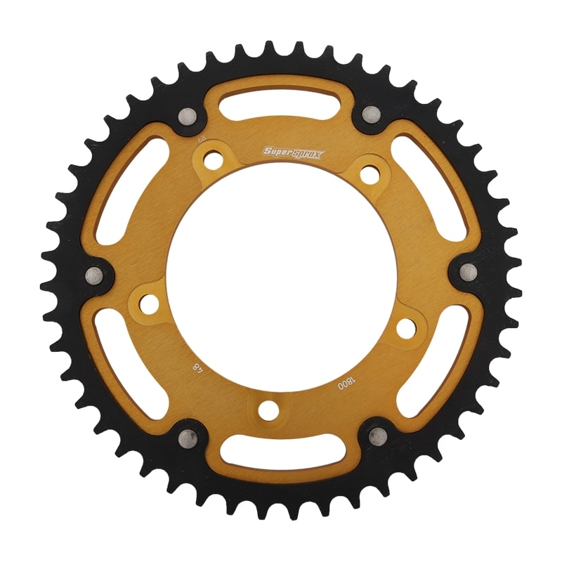 Rear sprocket SUPERSPROX STEALTH gold 48T, 530
