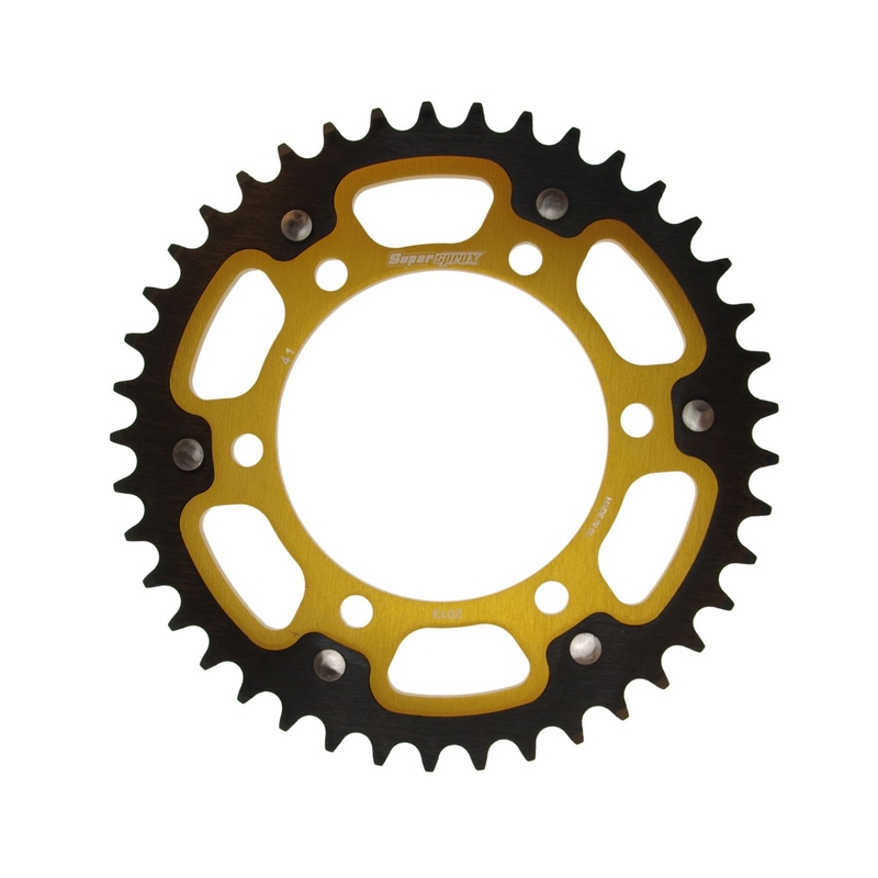 Rear sprocket SUPERSPROX STEALTH gold 41T, 520