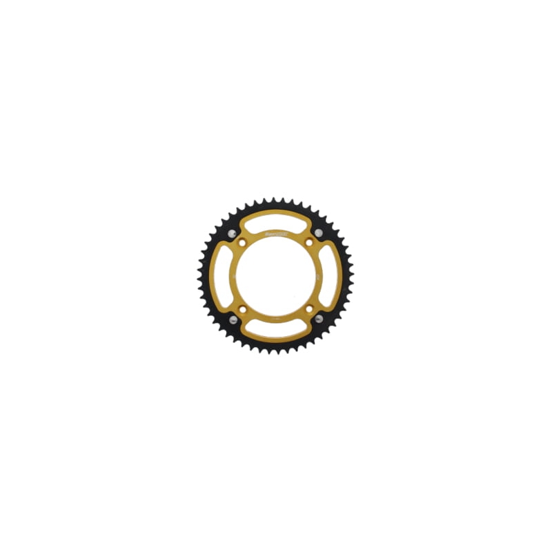 Rear sprocket SUPERSPROX STEALTH gold 52T, 420