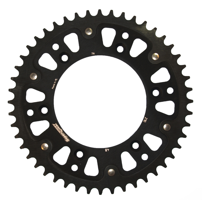 Rear sprocket SUPERSPROX STEALTH black 48T, 520