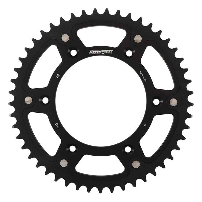 Rear sprocket SUPERSPROX STEALTH black 49T, 520