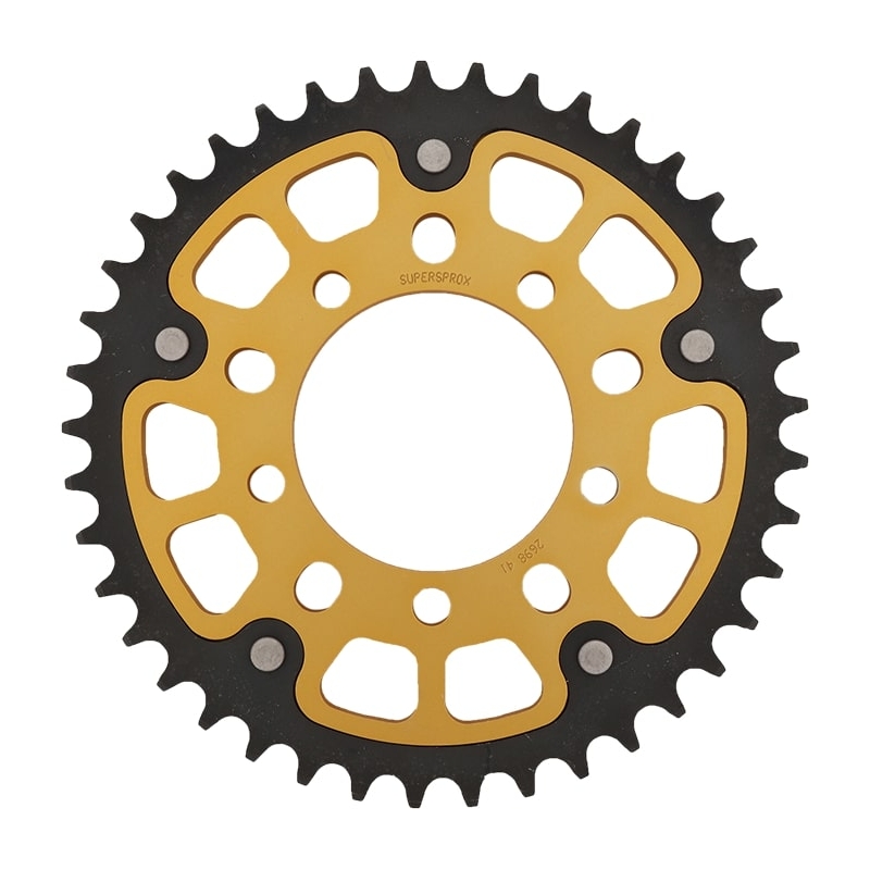 Rear sprocket SUPERSPROX STEALTH gold 41T, 520