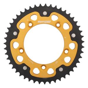 Rear sprocket SUPERSPROX STEALTH RST-4:47-GLD gold 47T, 420