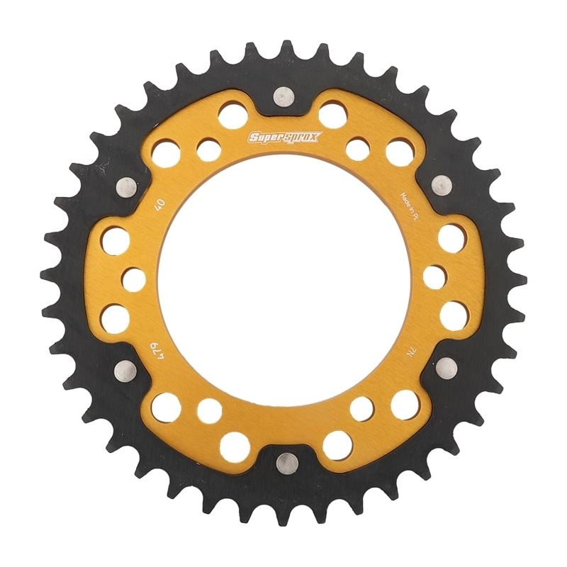 Rear sprocket SUPERSPROX STEALTH gold 40T, 530