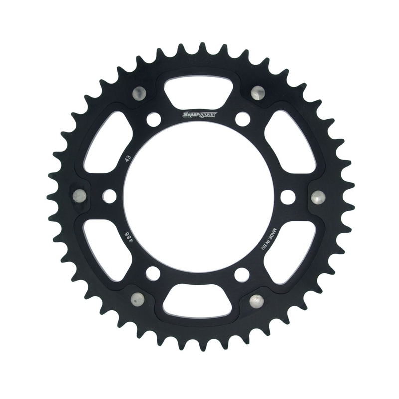 Rear sprocket SUPERSPROX STEALTH black 43T, 520