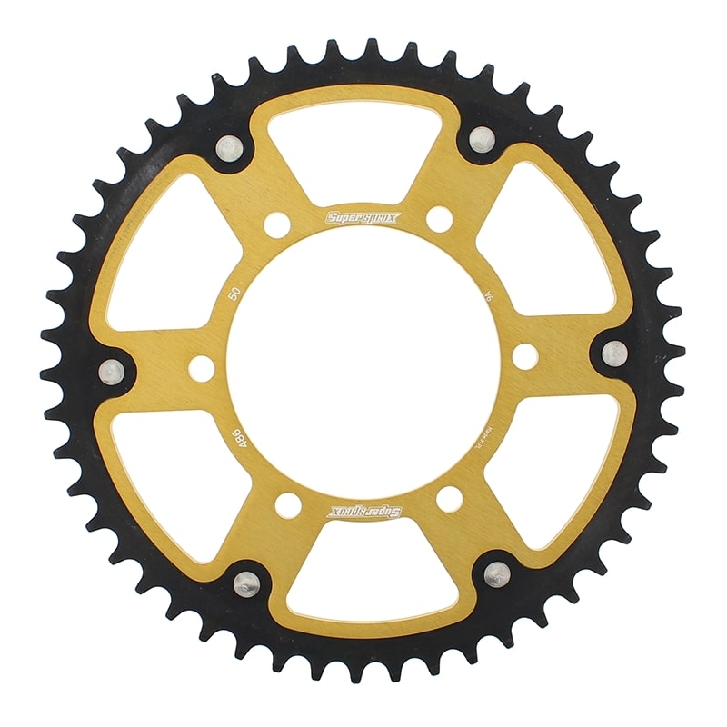 Rear sprocket SUPERSPROX STEALTH gold 50T, 520